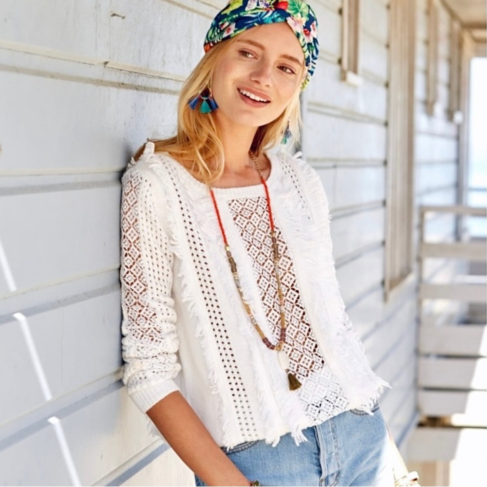 Sezane Jane Sweater in Ecru - like NEW